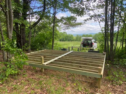 Posts, beams, and joists